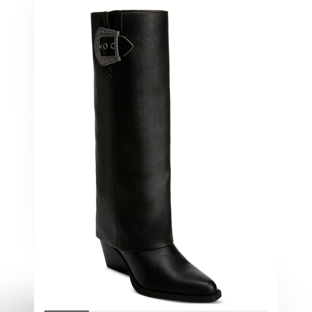 New Zodiac Rowena Foldover Cuff Western Boots